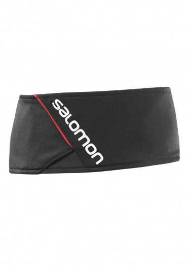 detail Čelenka Salomon RS Headband Black / bk / wh
