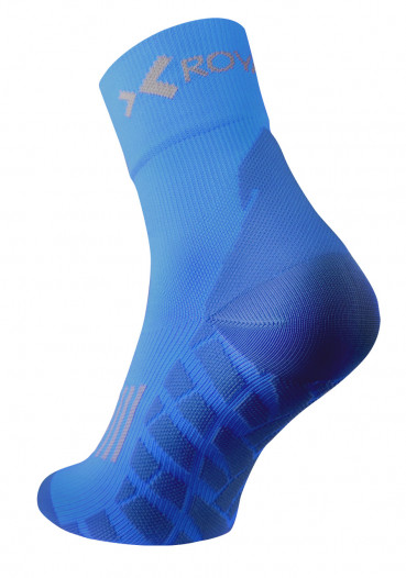 detail Royal Bay sportovní ponožky HIGH-CUT 5560 Modrá neon