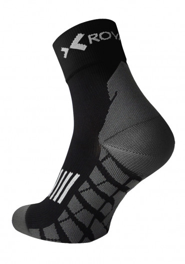 detail Royal Bay sportovní ponožky HIGH-CUT Black