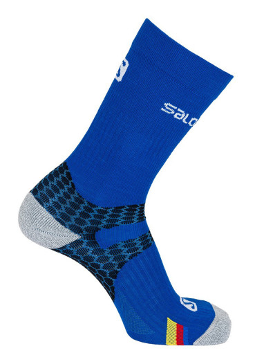 detail Ponožky Salomon Nordic EXO Union Blue / Black
