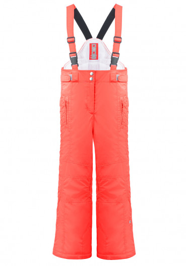 detail Detské zimné nohavice POIVRE BLANC W18-1022-JRGL SKI BIB Pants Nectar Orange / 12-14