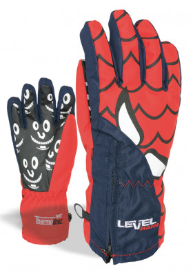 Detské lyžiarske rukavice LEVEL LUCKY Glove Blue