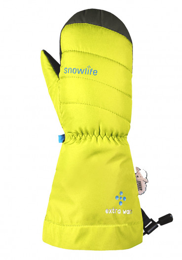 detail Detské rukavice Snowlife Spice Kids Mitt Neonyellow 95