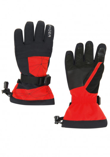 detail Detské rukavice Spyder Boys Overweb Volcano/Black