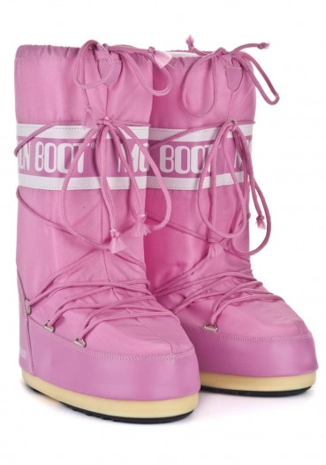 detail Detské zimné topánky Tecnica Moon Boot Nylon Pink JR