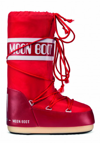 Detské zimné topánky Tecnica Moon Boot Nylon Red JR