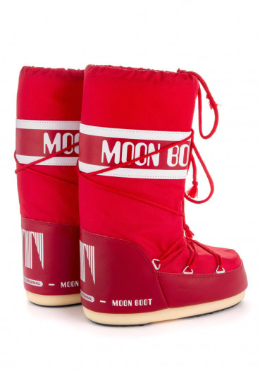 detail Detské zimné topánky Tecnica Moon Boot Nylon Red JR