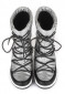 náhľad Detské zimné topánky MOON BOOT JR GIRL Quilted WP silver / black