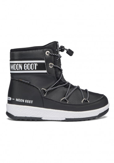 detail Detské zimné topánky MOON BOOT JR BOY MID WP 2 black