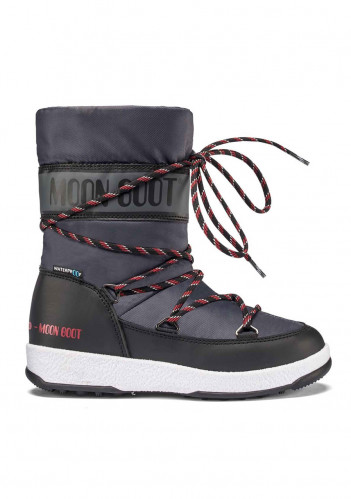 Detské zimné topánky Tecnica Moon Boot Jr Boy Sport Wp 005 Black/Castlerock