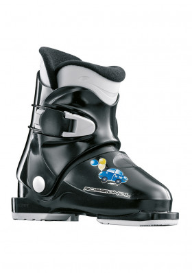 Detské lyžiarske topánky Rossignol R18 čierne