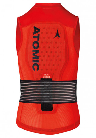 detail Detský chránič chrbtice Atomic Live Shield Vest Jr Red
