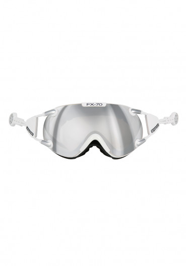 detail Zjazdové okuliare Casco FX 70 Carbonic biele / strieborné