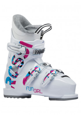 Detské zjazdové topánky Rossignol Fun Girl J3 white