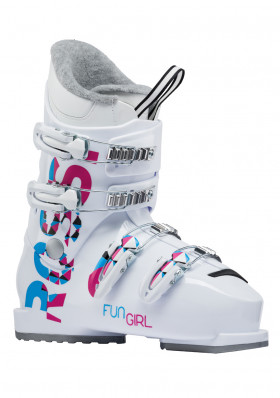 Detské zjazdové topánky Rossignol Fun Girl J4 white