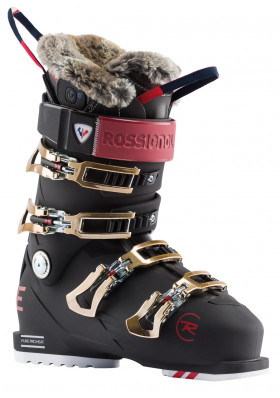 Dámske lyžiarske topánky Rossignol-Pure Pre Heat night black