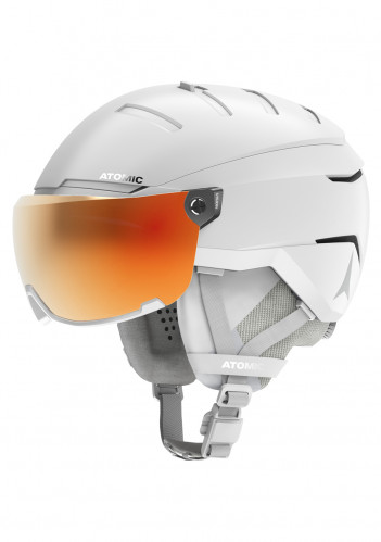 Lyžiarska helma Atomic SAVOR GT AMID VISOR HD White