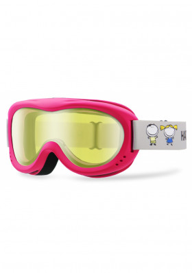 Detské lyžiarske okuliare Hatchey Clown Pink / Silver