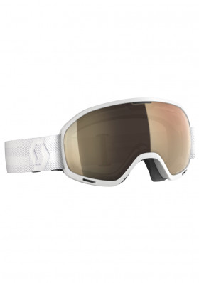 Zjazdové okuliare Scott Unlimited II OTG LS White bronze chrome