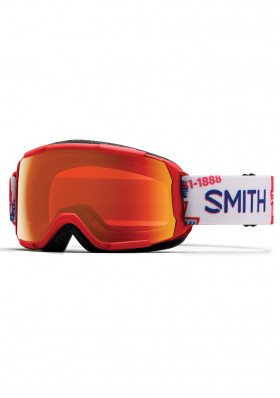 Detské lyžiarske okuliare Smith Grom Help Wanted / Everyday Red ChroPop