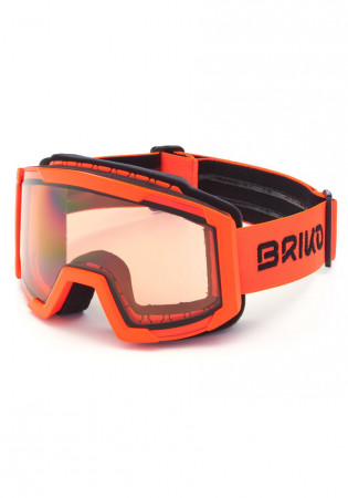 detail Detské lyžiarske okuliare Brik LAVA FIS P1 - ORANGE FLUO-P1