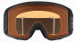 náhľad Lyžiarske okuliare Oakley 7070-67 LINE MINER XL FP Black wPrizm PersimmonGBL