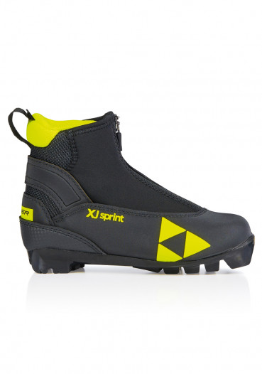 detail Detské topánky na bežky Fischer XJ Sprint Bla / Yel