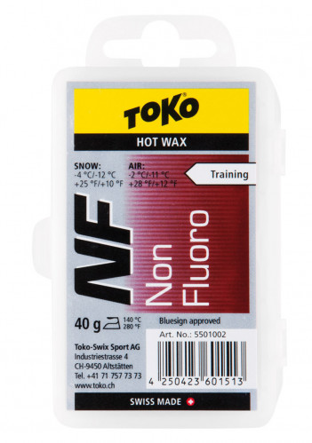 Toko NF Hot Wax 40 g Red -2/-11 st.