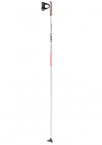 Dámske palice na bežky LEKI CC 600 WHITE-DARKANTHRACITE-FLUORESCENT RED
