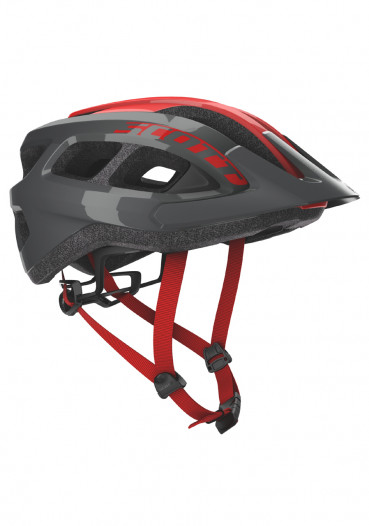 detail Cyklistická helma Scott Supra (CE) Grey/ Red