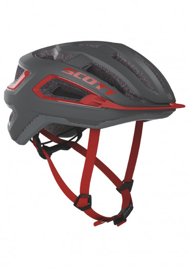 detail Cyklo helma Scott Helmet Arx (CE) Dark Grey/Red