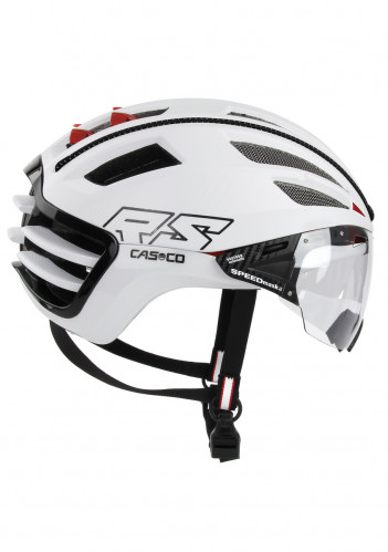 Cyklistická prilba Casco SPEEDairo 2 RS White /incl.Vautron visor /