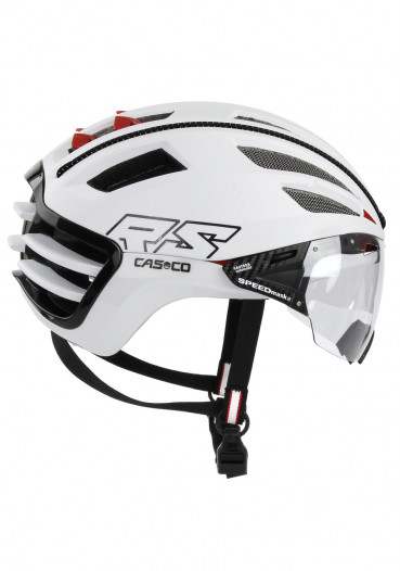 detail Cyklistická prilba Casco SPEEDairo 2 RS White /incl.Vautron visor /