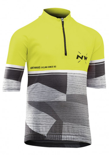 detail Detský cyklo dres Northwave Origin Junior Jersey Short Sleeves
