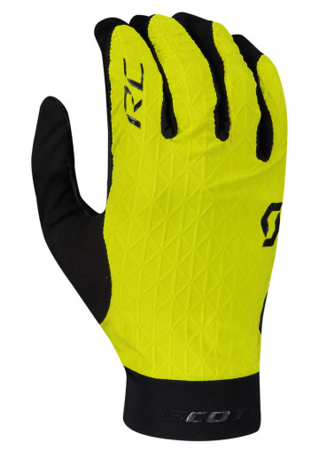 detail Cyklistické rukavice Scott Glove RC Premium Kineta LF Sul Yel / Blac