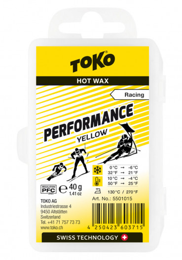 detail Vosk Toko Performance Yellow 40g