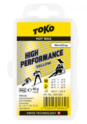 Vosk Toko High Performance Yellow 40g
