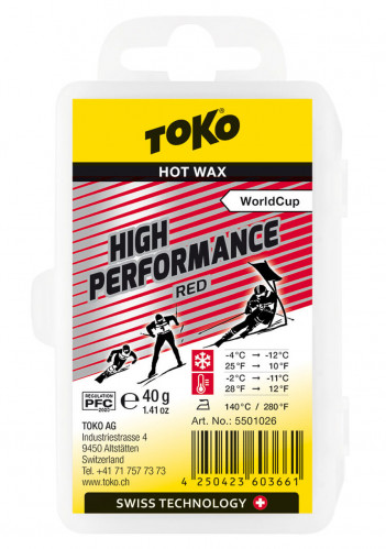 Vosk Toko High Performance Red 40g