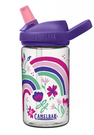 detail Detská fľaša CamelBak Eddy+ Kids 0,4L Rainbow Floral