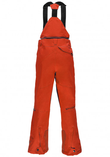 detail Detské lyžiarske nohavice Spyder Bormio oranžové