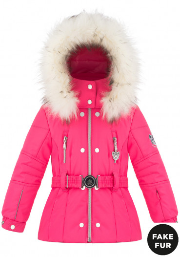detail Detská bunda Poivre Blanc W18-1008-BBGL/A Ski Jacket ambrosia pink/18m-3