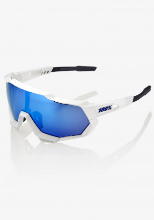 detail Športové brýle 100% Speedtrap Matte White-Hiper Blue