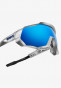 náhľad Športové brýle 100% Speedtrap Matte White-Hiper Blue
