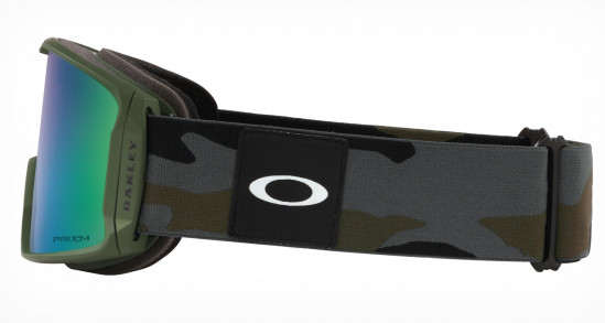 detail Lyžiarske okuliare Oakley 7070-58 LINE MINER XL Dark BrushGreyCamo wPrizmJadeGBL