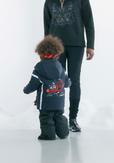 detail Detské lyžiarske nohavice Poivre Blanc W17-0924-BBBY 18-3 čierné