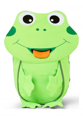 Detský batoh Affenzahn Small Friend Frog - neon green