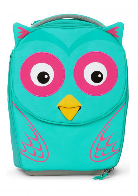 Affenzahn Suitcase Olivia Owl - turquoise